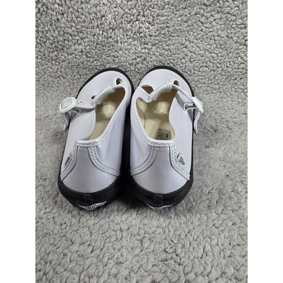 VANS Style 93 Coated Canvas True White Mary Jane Sneakers Shoes Women's Size 8.5 - Picture 10 of 15